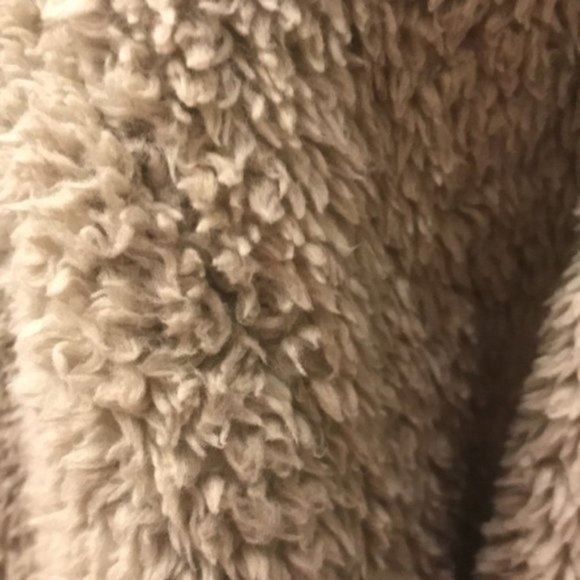 EUC Patagonia Los Gatos Fleece Sherpa Jacket in Khaki (S) - Picture 6 of 7